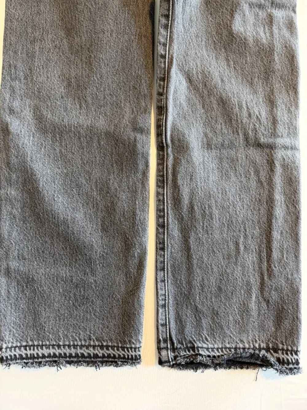 Vintage LEVIs 501 93s Rainbow Pride Gray Denim Jeans 32
